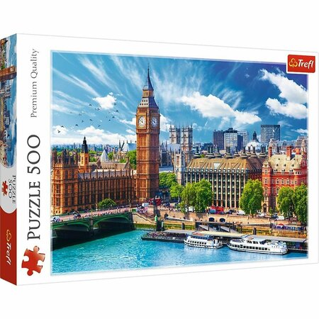TREFL -37329 Sunny Day in London Jigsaw Puzzle - 500 Piece Trefl-37329